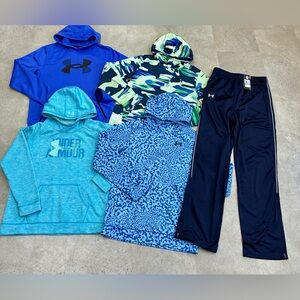 Boys UNDER ARMOUR Sweatshirts & Athletic Pants, sz XL…1 NWT